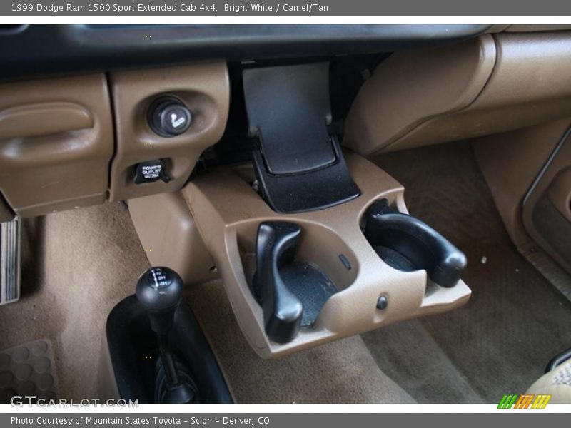 Controls of 1999 Ram 1500 Sport Extended Cab 4x4