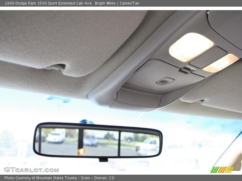 Bright White / Camel/Tan 1999 Dodge Ram 1500 Sport Extended Cab 4x4
