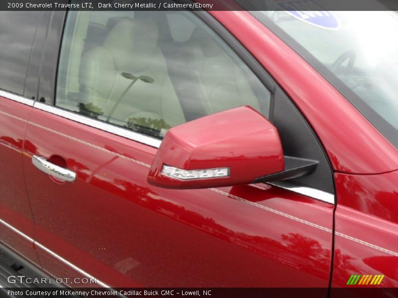 Dark Cherry Metallic / Cashmere/Ebony 2009 Chevrolet Traverse LTZ