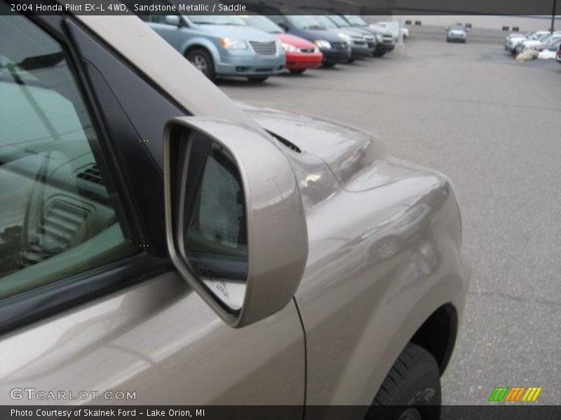 Sandstone Metallic / Saddle 2004 Honda Pilot EX-L 4WD