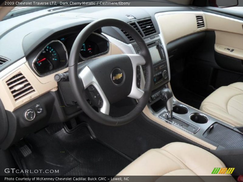 Cashmere/Ebony Interior - 2009 Traverse LTZ 