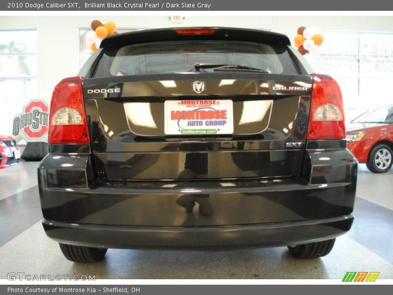 Brilliant Black Crystal Pearl / Dark Slate Gray 2010 Dodge Caliber SXT