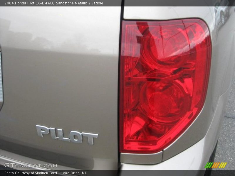 Sandstone Metallic / Saddle 2004 Honda Pilot EX-L 4WD