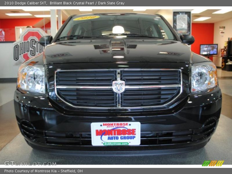 Brilliant Black Crystal Pearl / Dark Slate Gray 2010 Dodge Caliber SXT