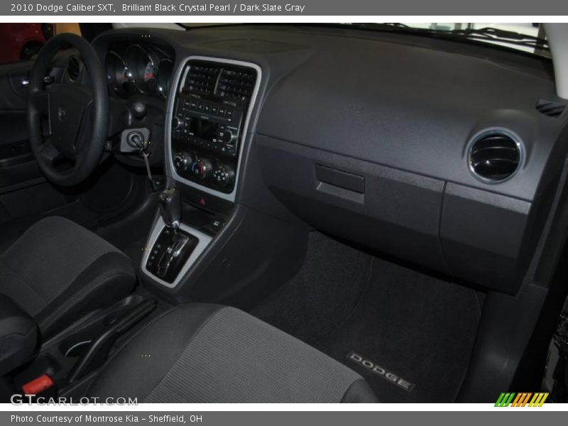 Brilliant Black Crystal Pearl / Dark Slate Gray 2010 Dodge Caliber SXT