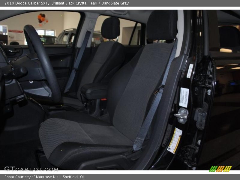 Brilliant Black Crystal Pearl / Dark Slate Gray 2010 Dodge Caliber SXT