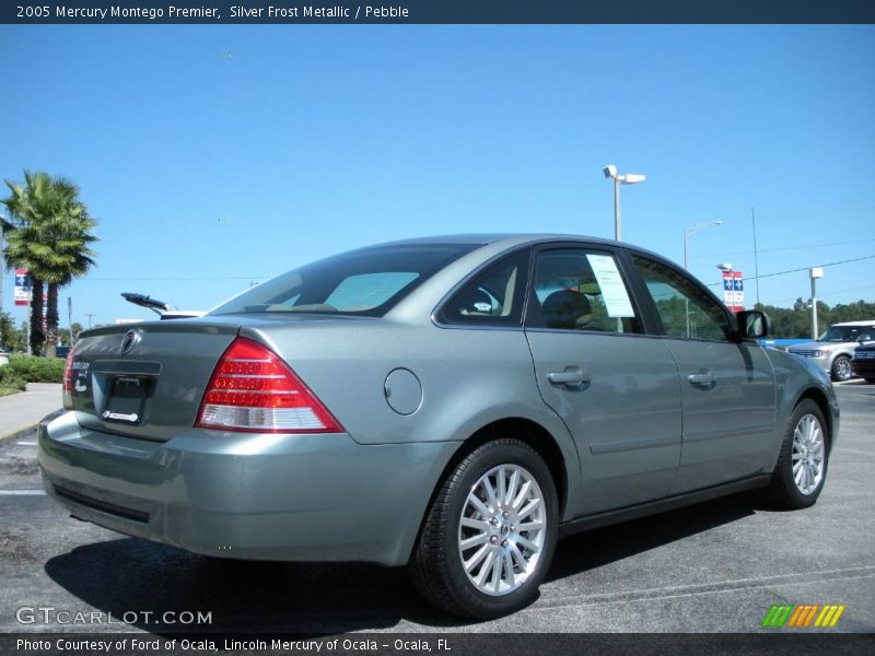 Silver Frost Metallic / Pebble 2005 Mercury Montego Premier