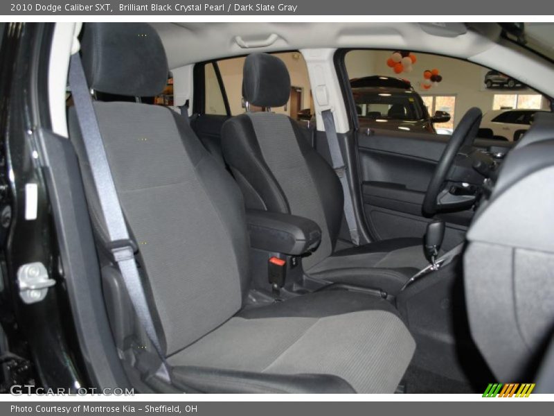 Brilliant Black Crystal Pearl / Dark Slate Gray 2010 Dodge Caliber SXT