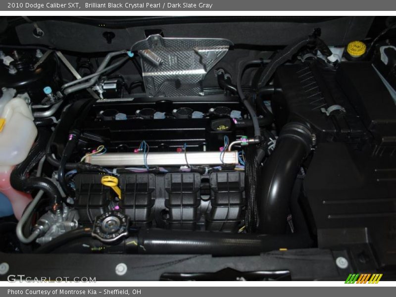 Brilliant Black Crystal Pearl / Dark Slate Gray 2010 Dodge Caliber SXT