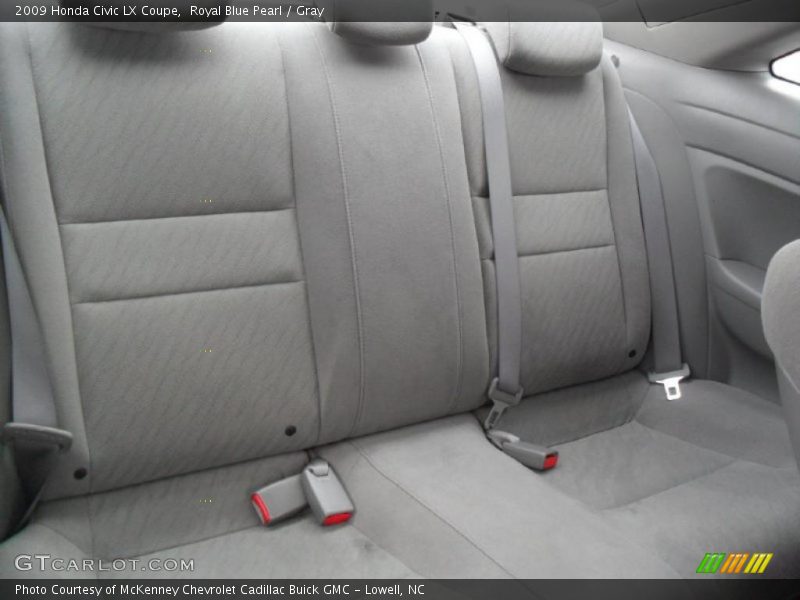  2009 Civic LX Coupe Gray Interior