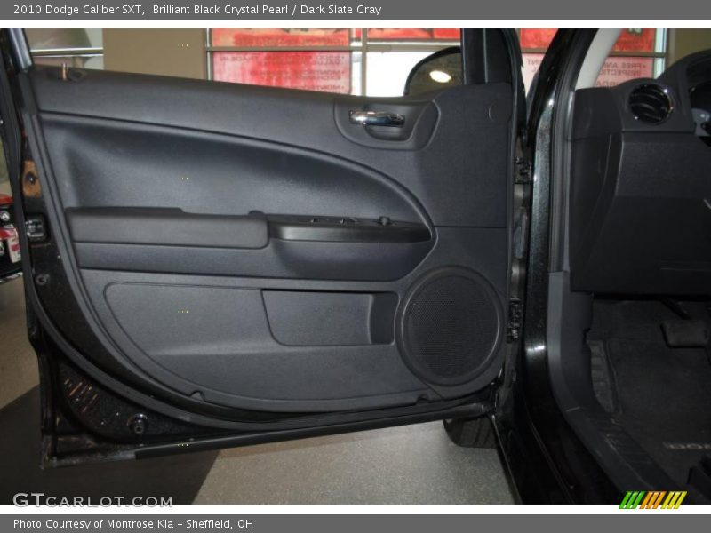 Brilliant Black Crystal Pearl / Dark Slate Gray 2010 Dodge Caliber SXT