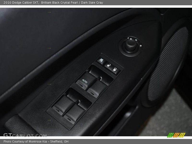 Brilliant Black Crystal Pearl / Dark Slate Gray 2010 Dodge Caliber SXT