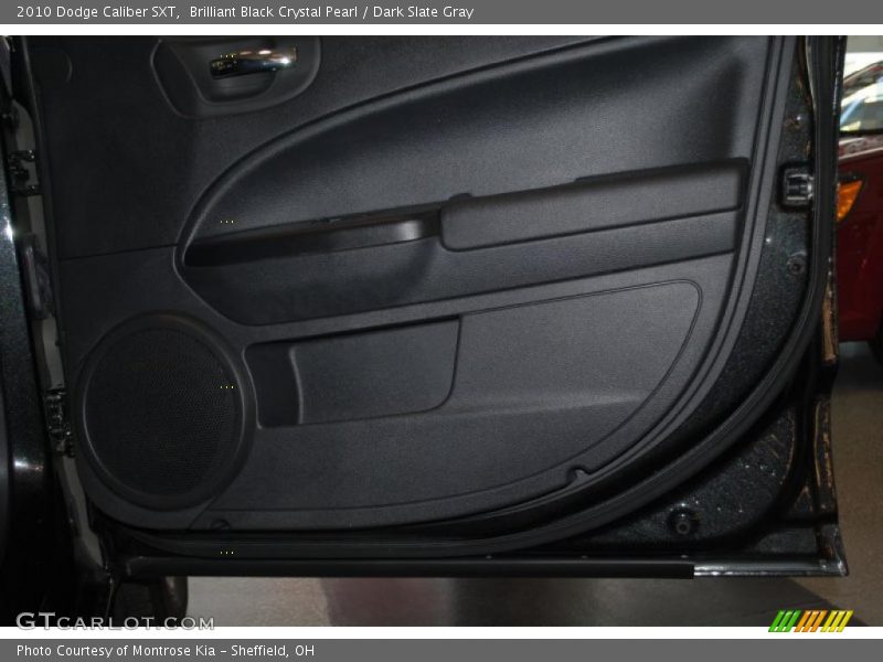 Brilliant Black Crystal Pearl / Dark Slate Gray 2010 Dodge Caliber SXT
