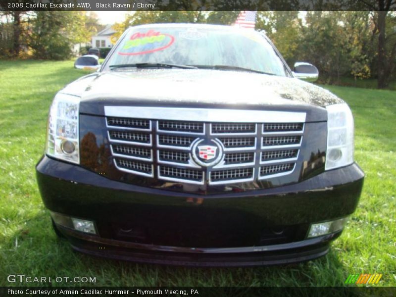 Black Raven / Ebony 2008 Cadillac Escalade AWD