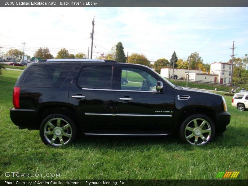 Black Raven / Ebony 2008 Cadillac Escalade AWD