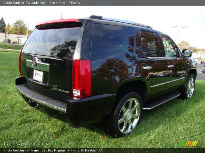 Black Raven / Ebony 2008 Cadillac Escalade AWD