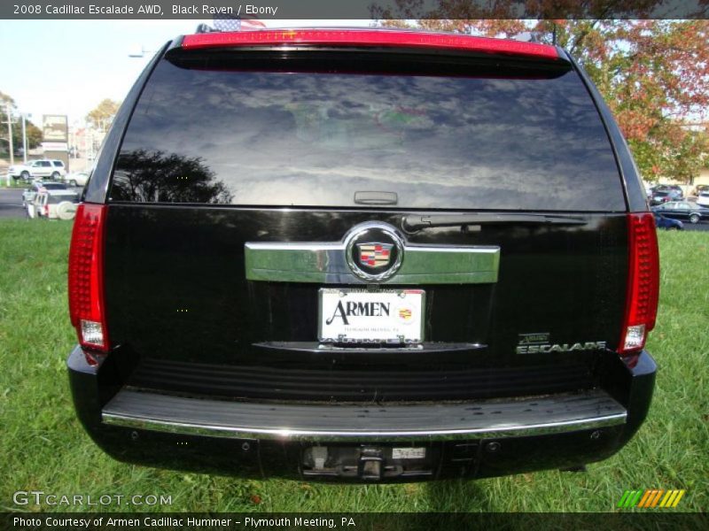 Black Raven / Ebony 2008 Cadillac Escalade AWD