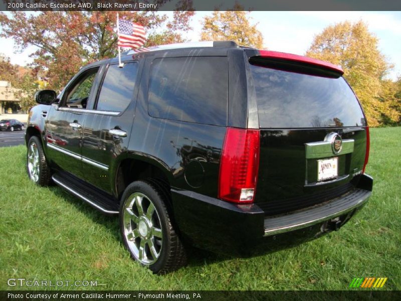 Black Raven / Ebony 2008 Cadillac Escalade AWD