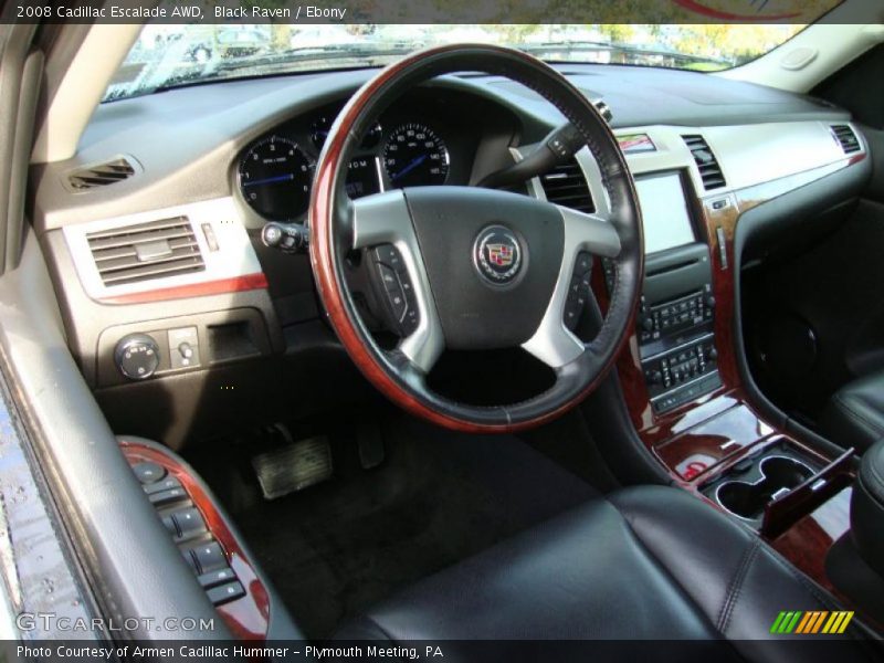 Black Raven / Ebony 2008 Cadillac Escalade AWD