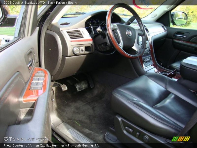 Black Raven / Ebony 2008 Cadillac Escalade AWD