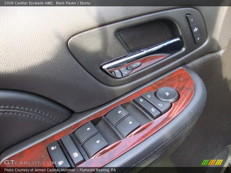 Black Raven / Ebony 2008 Cadillac Escalade AWD