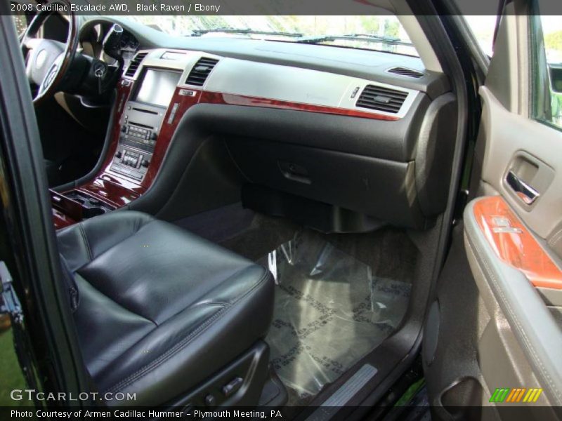 Black Raven / Ebony 2008 Cadillac Escalade AWD