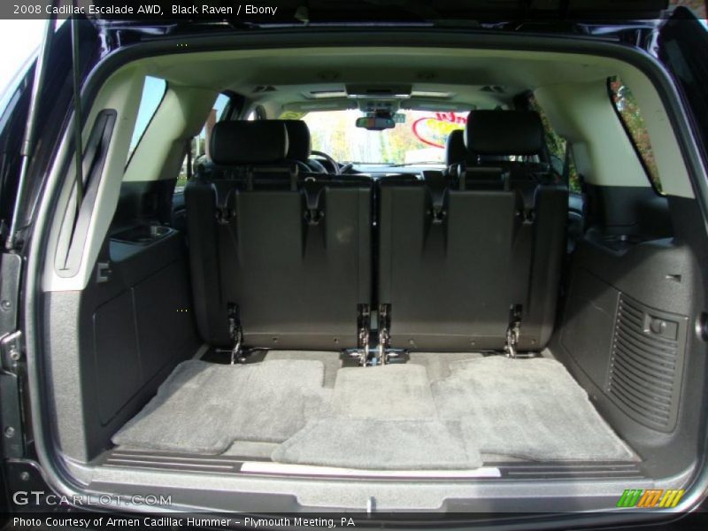 Black Raven / Ebony 2008 Cadillac Escalade AWD