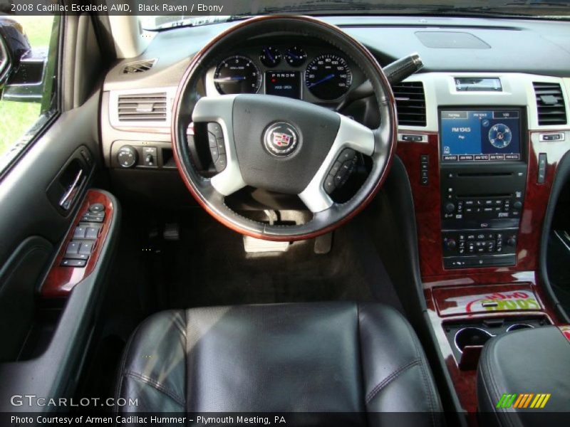 Black Raven / Ebony 2008 Cadillac Escalade AWD