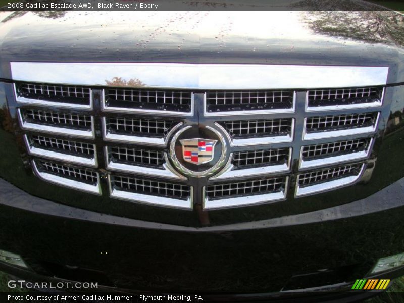 Black Raven / Ebony 2008 Cadillac Escalade AWD