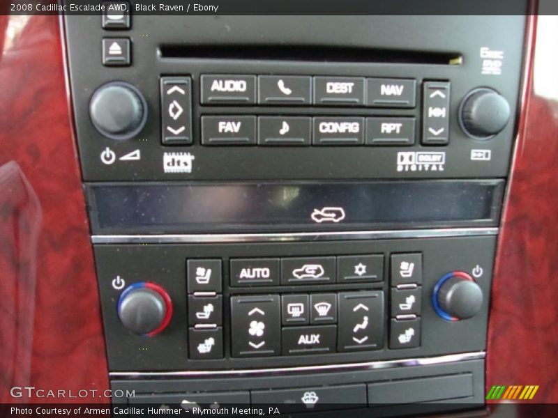Black Raven / Ebony 2008 Cadillac Escalade AWD