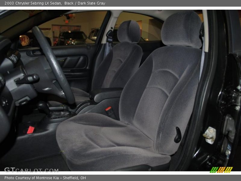 Black / Dark Slate Gray 2003 Chrysler Sebring LX Sedan
