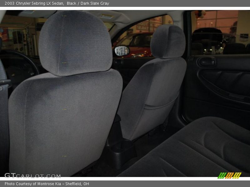 Black / Dark Slate Gray 2003 Chrysler Sebring LX Sedan