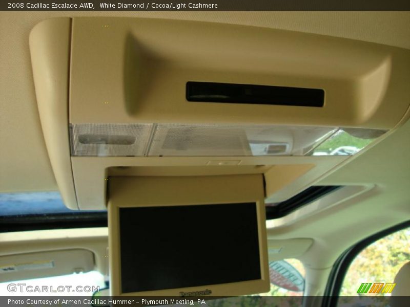 White Diamond / Cocoa/Light Cashmere 2008 Cadillac Escalade AWD
