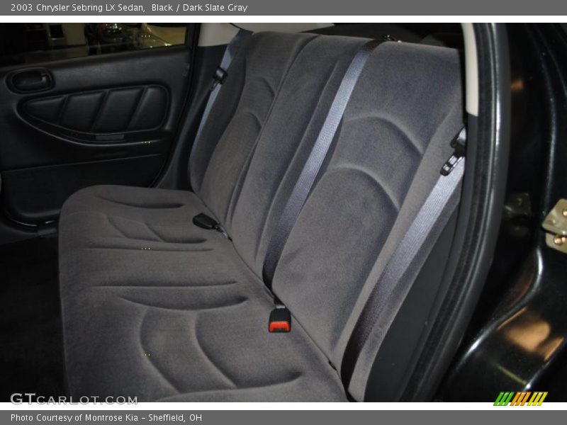 Black / Dark Slate Gray 2003 Chrysler Sebring LX Sedan