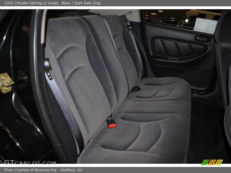 Black / Dark Slate Gray 2003 Chrysler Sebring LX Sedan