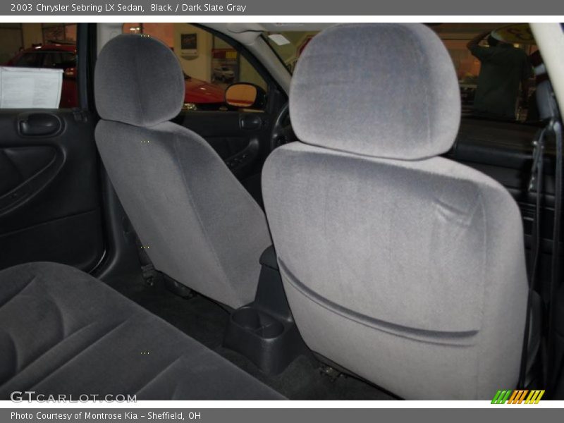 Black / Dark Slate Gray 2003 Chrysler Sebring LX Sedan