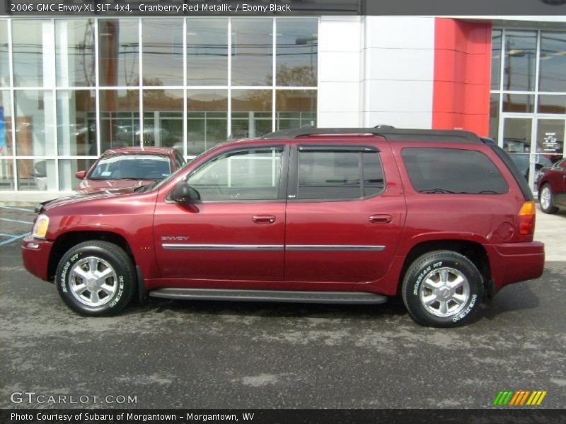 Cranberry Red Metallic / Ebony Black 2006 GMC Envoy XL SLT 4x4