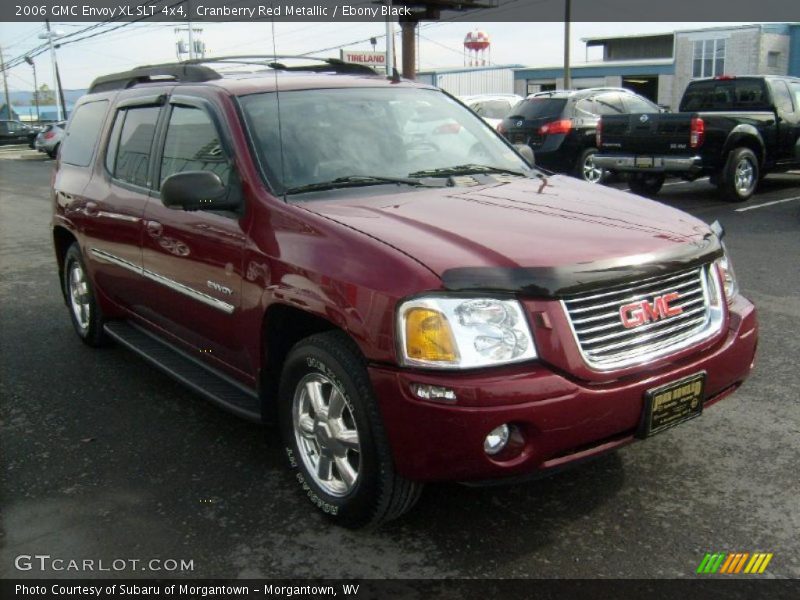 Cranberry Red Metallic / Ebony Black 2006 GMC Envoy XL SLT 4x4