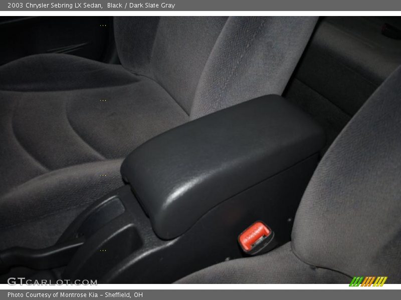 Black / Dark Slate Gray 2003 Chrysler Sebring LX Sedan