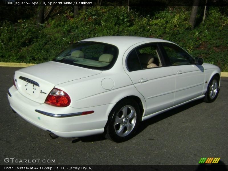 Spindrift White / Cashmere 2000 Jaguar S-Type 3.0