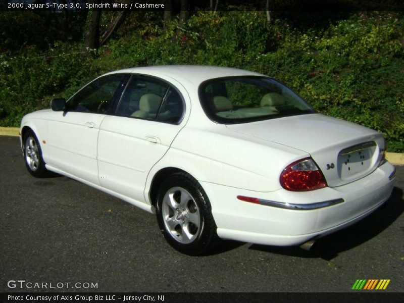 Spindrift White / Cashmere 2000 Jaguar S-Type 3.0