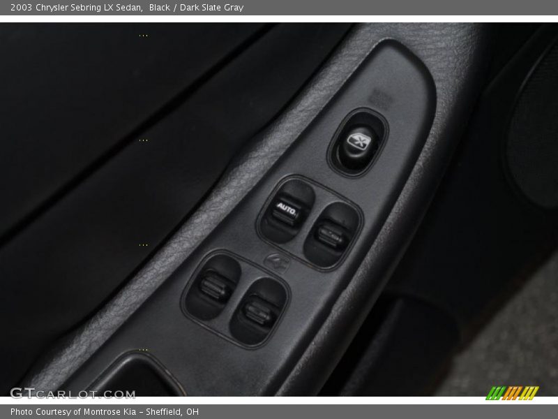 Black / Dark Slate Gray 2003 Chrysler Sebring LX Sedan