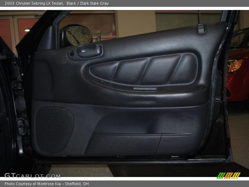 Black / Dark Slate Gray 2003 Chrysler Sebring LX Sedan