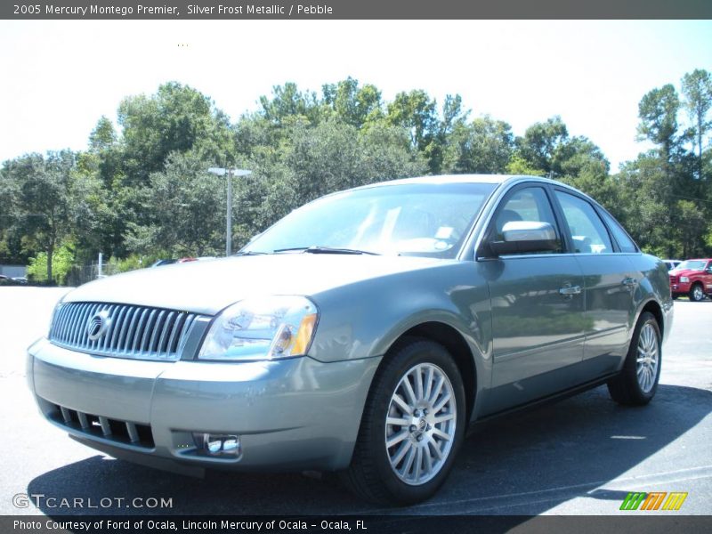 Silver Frost Metallic / Pebble 2005 Mercury Montego Premier