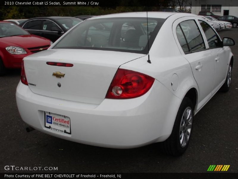 Summit White / Gray 2010 Chevrolet Cobalt LS Sedan