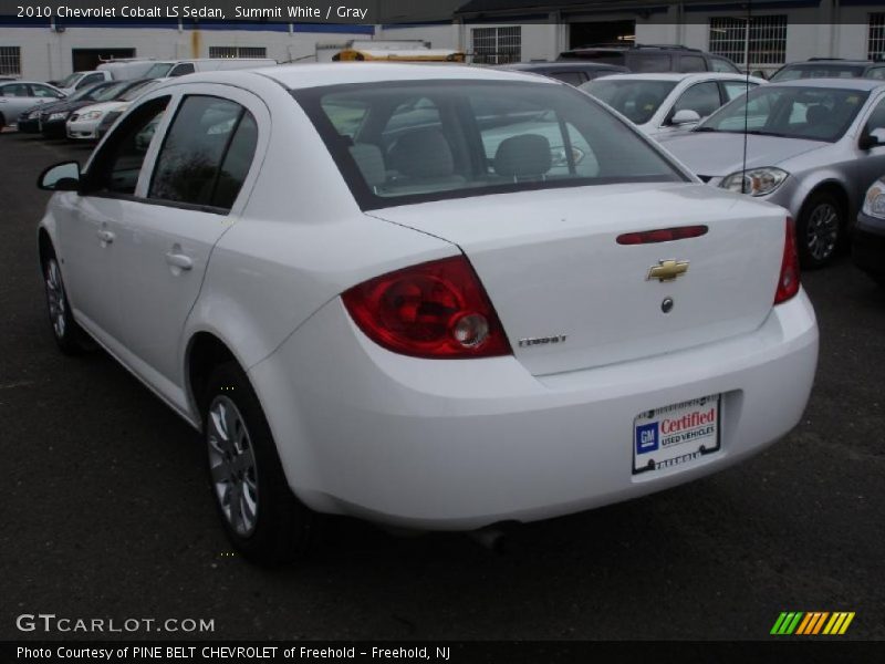 Summit White / Gray 2010 Chevrolet Cobalt LS Sedan