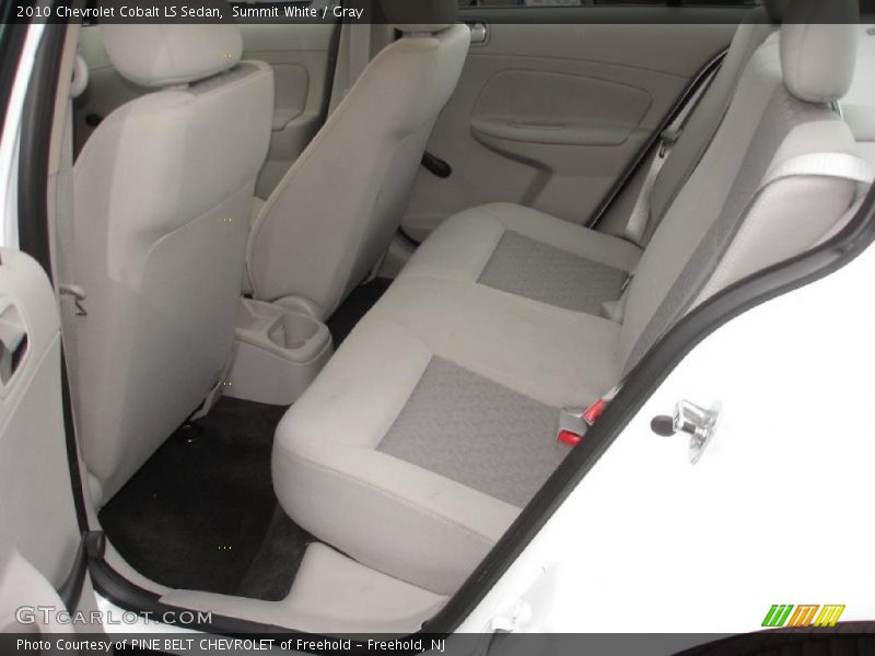 Summit White / Gray 2010 Chevrolet Cobalt LS Sedan