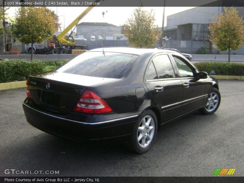 Black / Charcoal 2003 Mercedes-Benz C 240 Sedan