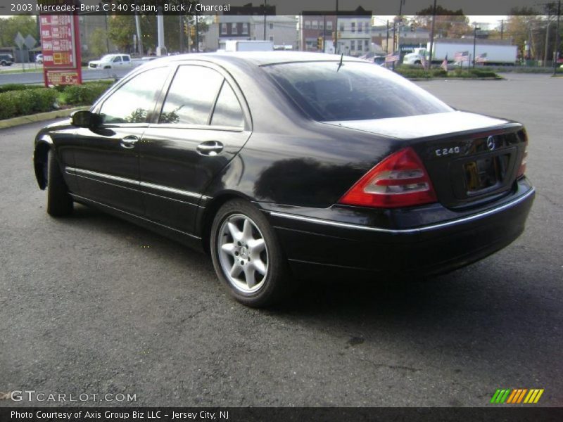Black / Charcoal 2003 Mercedes-Benz C 240 Sedan