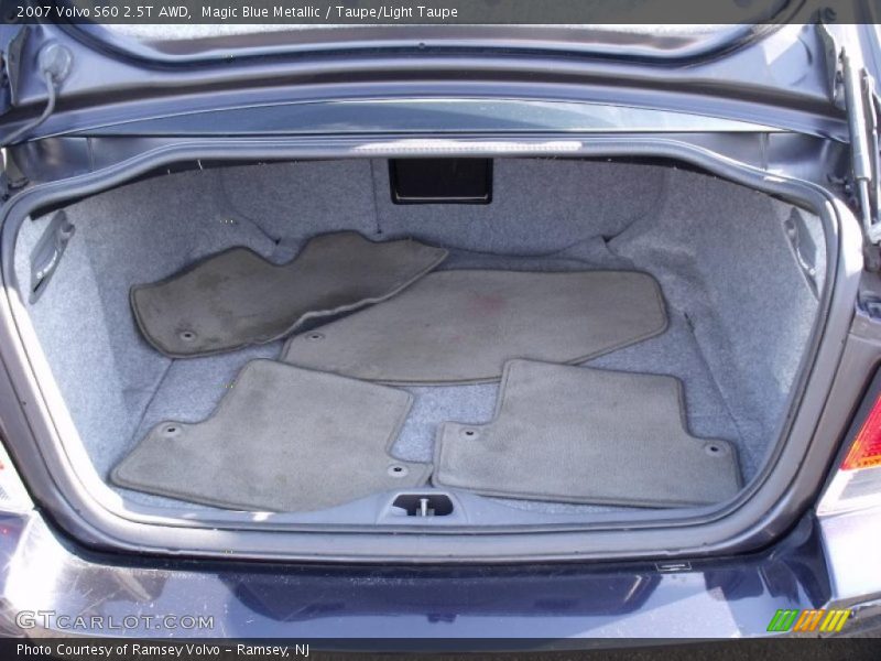 2007 S60 2.5T AWD Trunk
